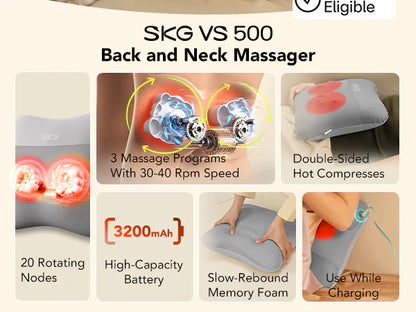 LUMNIS v4 Back Massage Pillow