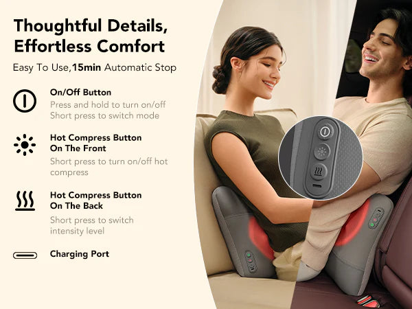 LUMNIS v4 Back Massage Pillow